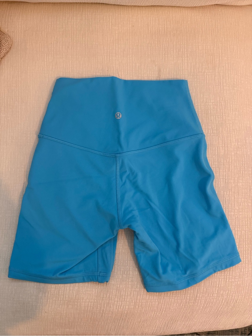 lululemon athletica Blue Bike Shorts